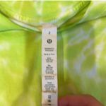 Lululemon All Yours Cropped Cotton T-Shirt Marmoleado Tie Dye Size 2 Photo 3