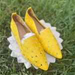 Yellow Floral Cutout Slip Photo 3