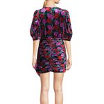 Ronny Kobo Monica Floral Mini Dress red purple green black small nwt Photo 1