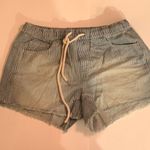 Aerie  Drawstring Jean shorts Photo 0