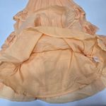 Tularosa  Julian Dress in Cantaloupe Orange XS Photo 5