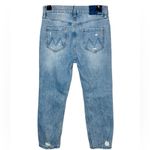 Mother The Dazzler Shift Not Rough Enough Insider Crop Step Fray Size 28 Blue Photo 4