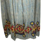 Anthropologie BHANUNI BY JYOTI Embroidered + Beaded Sleeveless Top EUC Size M Photo 3