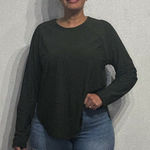 Athleta Olive Green Ultimate Craft Top Sz XL NWT Photo 0