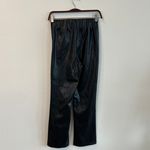 Lulus Lulu’s Crop Mini Flare High Waist Faux Leather Pants 219 Photo 2