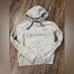 Hollister  Embroidered Gray Pullover Fleece Hoodie Sweatshirt Small Preppy Cute Photo 5