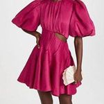 AJE Admiration Asymmetric Mini Dress, Fuchsia, Size AUS 6 US 2, $425 Pink Photo 1