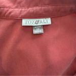 Roz & Ali Coral Button-Up Shirt Photo 7