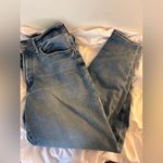 Old Navy Medium Wash  O.G. Straight High Rise Jeans - 8 short, extra stretch Photo 1