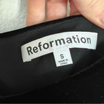 Reformation NWT Melvina Velvet Maxi Dress in Black Photo 10