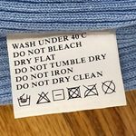 Baby Blue Bodycon Ribbed Halter Dress Sz M Size M Photo 6