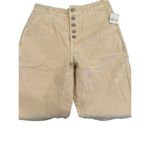 Free People  We The Free Osaka Mid Rise‎ Barrel Womens Size 28 NWT Latte Cream Photo 8