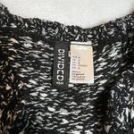 Divided Open Front Long Line Knit Cardigan Size Medium Cozy Outdoors Casual Black Photo 3