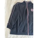 Ralph Lauren Plus Size 2x Womens Black Zip Up Jacket Pink Crest Active Wear Photo 4
