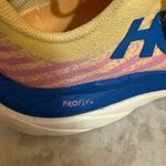 Hoka Mach 5 Running Shoes in Orange, Pink, & Blue Photo 4