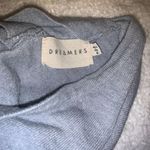 Dreamers Dusty Blue Cropped Sweater Size Medium Like New Photo 3