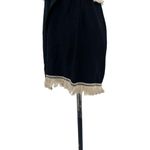 Selfie Leslie  Bermuda Bandeau Tassel Trim Romper Black Size‎ US Large Photo 7