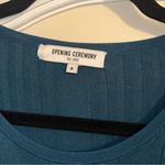 Opening Ceremony  Teal Asymmetrical Mid-Length Dress in Medium Photo 3