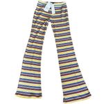 ZARA NWT  TEXTURED RIB STRIPED HIGH WAISTED PANT SMALL Photo 8