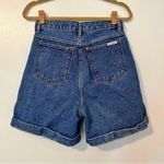 Bill Blass  Vintage Pleated Cuffed Denim Shorts High Rise Womens 10 Jean Photo 6