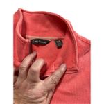 Tommy Bahama Sweater Coral Sweatshirt 1/4 Zip Cotton Ladies Photo 8