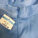 Something New XL Blue Tiered Ruffle Mini Skirt Zip Closure Stretch New Preppy Photo 4