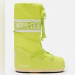 Moon Boots Icon Green Nylon Boots Size undefined Photo 0