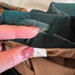 Green Chinese Satin Cheongsam Qi Pao Mandarin Collar Maxi Dress Size Large Photo 8