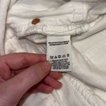 Free People  White Denim Shorts Photo 4