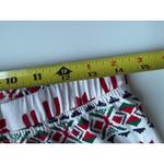 Hanna Andersson Reindeer Print Jersey Cotton Pajama Pants Size Small Red Photo 3