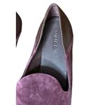Vince  Women's Shoes Leather Suede Slip-On Flats‎ Loafers Round Toe Burgundy 6.5M Photo 2