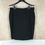 Bar III Black Ribbed Knit Pencil Skirt NWT Size XXL Photo 2