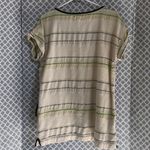 Lou & grey  ivory lime Cotton tunic‎ top mini dress Photo 3