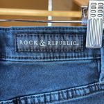 Rock & Republic  Straight Washed Black Ankle Length Jeans Size 2 Photo 5
