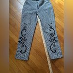 Nic+Zoe    embroidered capris- Ankle  Sz 8 Photo 9