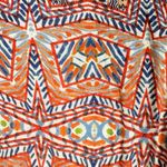 Anthropologie  Postmark Western Bohemian Maxi Skirt Size Medium Aztec Broomstick Photo 3