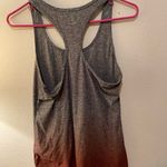 Beyond Yoga  Gray and Red Ombré Women's Racerback Tank Top SzMedium Photo 2
