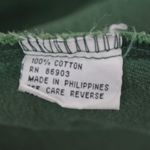 Vintage Ladies' Hooded Loose Fit Green Canvas Jacket Large Photo 4