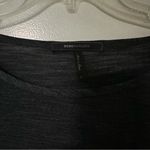 BCBG Max Azria Lace Panel Black Long Sleeve Shirt S Knit Top  Women Blouse Photo 1