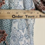 Chico's  Blazer Womens 0 4/6 Multicolor Paisley Lyocell Lined Printed Pockets Photo 6