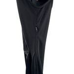 St. John Black Sleeveless Draped Knot Front Sheath Dress Size 6 Classic LBD Photo 4