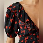 J.Crew Ruffle-Collar Mini Dress in Painted Daisy Print Photo 2