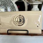 Christian Dior Dior Beige Patent Leather Long Wallet full inclusion Photo 1
