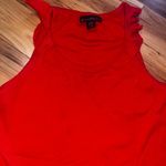 Attention  Women's Vibrant Red Tank Top Photo 0