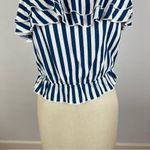 Show Me Your Mumu  Sky Line Top in Ocean Stripe Photo 4