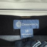 Democracy Stitch Fix "Ab"solution Cuffed Indigo Ankle Skimmer Jean Size 16 Photo 3