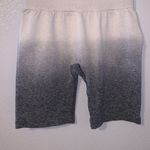 Running Girl grey ombré sexy tight spandex athletic yoga shorts Gray Photo 2