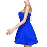 Amanda Uprichard  Pompeo Strapless Mini Dress, Cobalt, Medium Photo 8