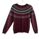 Weatherproof Vintage Women’s Fair Isle Acrylic Sweater Photo 9