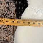 Lucky Brand  Women S/P Black Pink Paisley Boho Short Sleeve T Shirt Top Photo 5